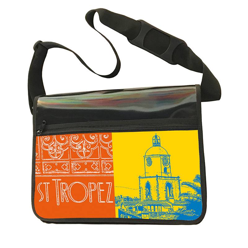 MAGNET-STORIES CITY-BAG - Unique - numéro 559 avec des motifs de Saint-Tropez