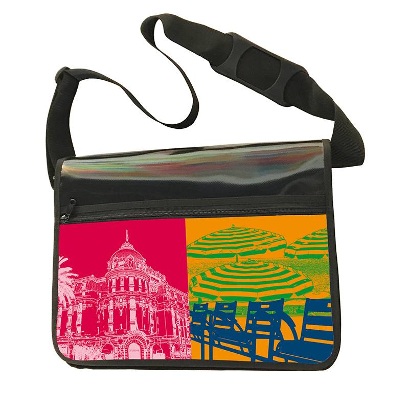 MAGNET-STORIES CITY-BAG - Unique - numéro 560 avec des motifs de Nice