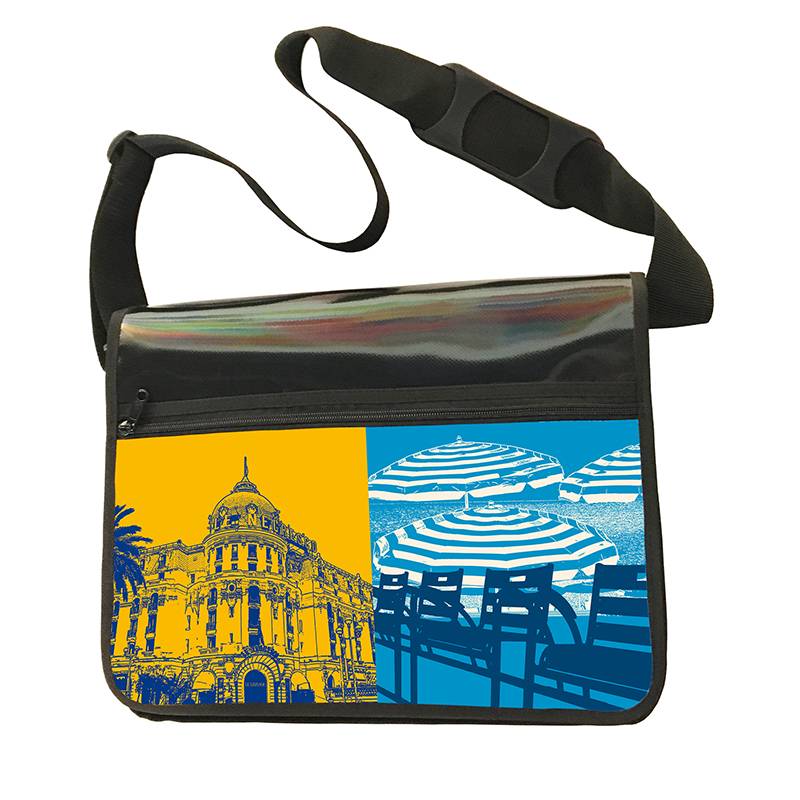 MAGNET-STORIES CITY-BAG - Unikat - Nummer 561 mit Nizza-Motiven