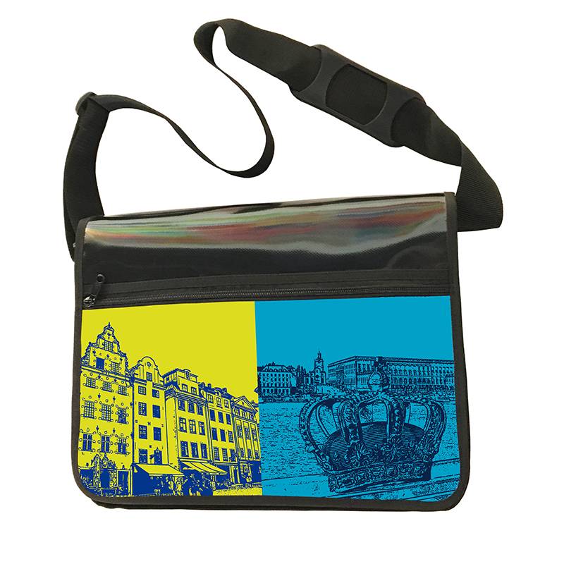 MAGNET-STORIES CITY-BAG - Unikat - Nummer 564 mit Stockholm-Motiven