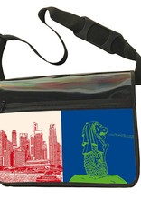 MAGNET-STORIES CITY-BAG - Unikat - Nummer 567 mit Singapur-Motiven