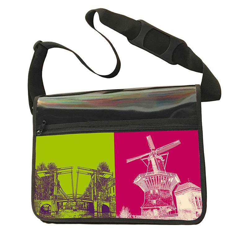 MAGNET-STORIES CITY BAG - Unique - Number 569 with Amsterdam motifs