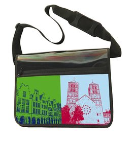 ART-DOMINO® BY SABINE WELZ CITY-BAG - MUNSTER - 573