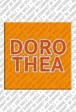 MAGNET-STORIES Dorothea - Magnet with the name Dorothea
