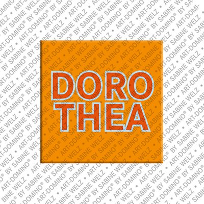 MAGNET-STORIES Dorothea - Magnet mit dem Vornamen Dorothea