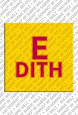MAGNET-STORIES Edith - Magnet with the name Edith