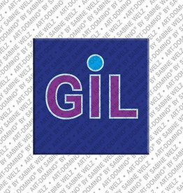 ART-DOMINO® BY SABINE WELZ Aimant - GIL