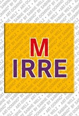 MAGNET-STORIES Mirre - Magnet mit dem Vornamen Mirre