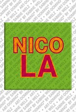 MAGNET-STORIES Nicola - Magnet with the name Nicola