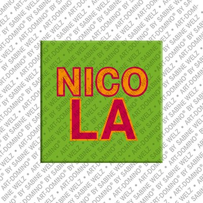 MAGNET-STORIES Nicola - Magnet with the name Nicola
