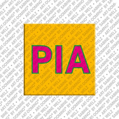 MAGNET-STORIES Pia - Magnet mit dem Vornamen Pia
