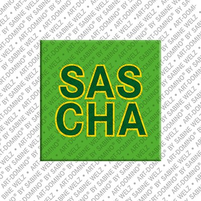 MAGNET-STORIES Sascha - Aimant avec le nom Sascha