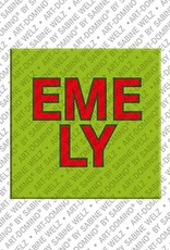 MAGNET-STORIES Emely - Aimant avec le nom Emely