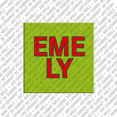 MAGNET-STORIES Emely - Magnet mit dem Vornamen Emely