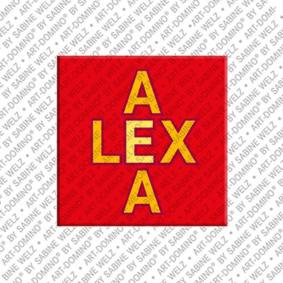 MAGNET-STORIES Alexa - Magnet mit dem Vornamen Alexa