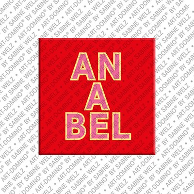 MAGNET-STORIES Anabel - Magnet mit dem Vornamen Anabel