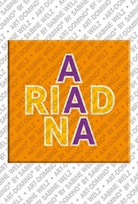 MAGNET-STORIES Ariadna - Magnet mit dem Vornamen Ariadna