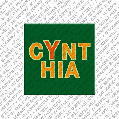 MAGNET-STORIES Cynthia - Magnet mit dem Vornamen Cynthia