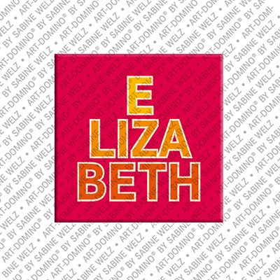 MAGNET-STORIES Elizabeth - Magnet with the name Elizabeth