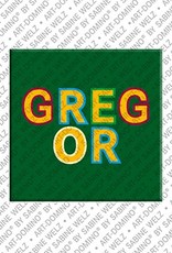 MAGNET-STORIES Gregor - Aimant avec le nom Gregor