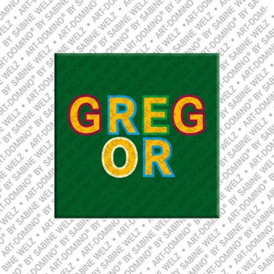 MAGNET-STORIES Gregor - Magnet with the name Gregor