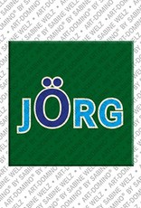 MAGNET-STORIES Jörg - Magnet mit dem Vornamen Jörg