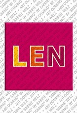 MAGNET-STORIES Len - Aimant avec le nom Len