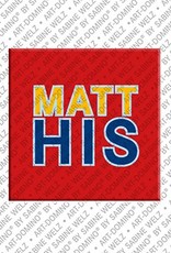 MAGNET-STORIES Matthis - Aimant avec le nom Matthis
