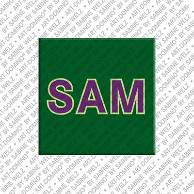 MAGNET-STORIES Sam - Magnet mit dem Vornamen Sam