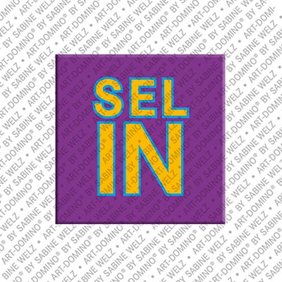 MAGNET-STORIES Selin - Aimant avec le nom Selin