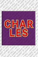 MAGNET-STORIES Charles - Aimant avec le nom Charles