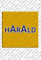 MAGNET-STORIES Harald - Magnet mit dem Vornamen Harald