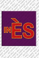 MAGNET-STORIES Inès - Aimant avec le nom Inès