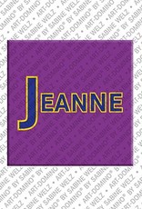MAGNET-STORIES Jeanne - Magnet with the name Jeanne