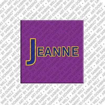 MAGNET-STORIES Jeanne - Magnet with the name Jeanne