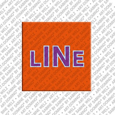 MAGNET-STORIES Line - Magnet mit dem Vornamen Line