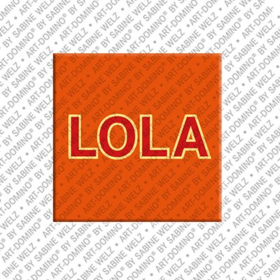 MAGNET-STORIES Lola - Magnet mit dem Vornamen Lola