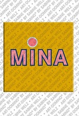 MAGNET-STORIES Mina - Magnet with the name Mina
