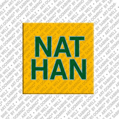 MAGNET-STORIES Nathan - Magnet mit dem Vornamen Nathan