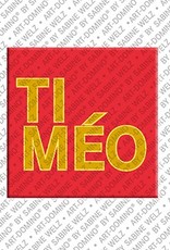 MAGNET-STORIES Timéo - Magnet mit dem Vornamen Timéo