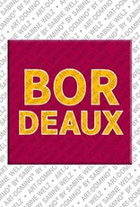 ART-DOMINO® BY SABINE WELZ Bordeaux - Lettering