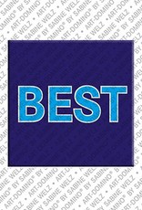MAGNET-STORIES Best - Magnet mit dem Wort Best