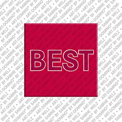 MAGNET-STORIES Best - aimant avec le mot Best