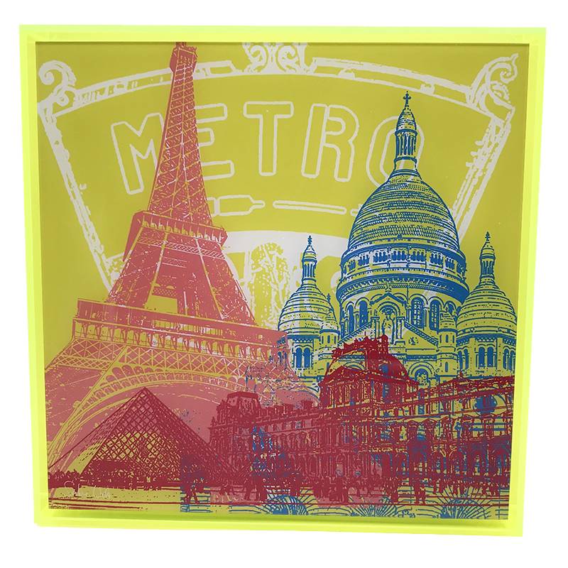 MAGNET-STORIES Paris - Kollage - 01 + Rahmen