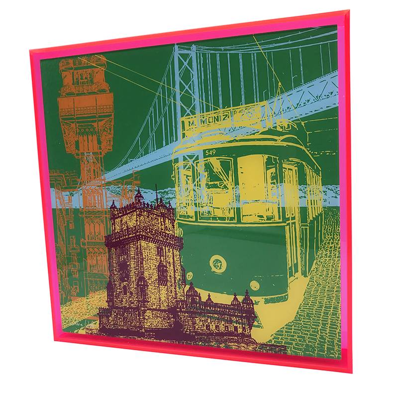 MAGNET-STORIES Lissabon - Collage - 01 + Frame