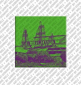 ART-DOMINO® BY SABINE WELZ Magnet - Stockholm - 11