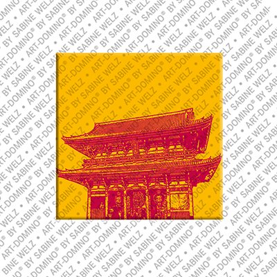 ART-DOMINO® BY SABINE WELZ Tokio - Hozomon-Gate-Sensoji-Tempel
