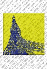 ART-DOMINO® BY SABINE WELZ Tokio - Tokyo Tower