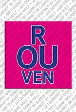 MAGNET-STORIES Rouven - Magnet with the name Rouven
