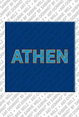 MAGNET-STORIES Athen - Schriftzug